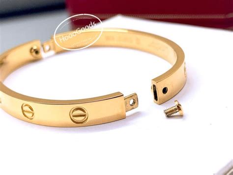 cartier screw on bracelet|cartier love bracelet old style.